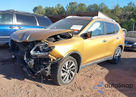 2014 Nissan Rogue Sl z USA, uszkodzony, nr VIN 5N1AT2MT2EC796568